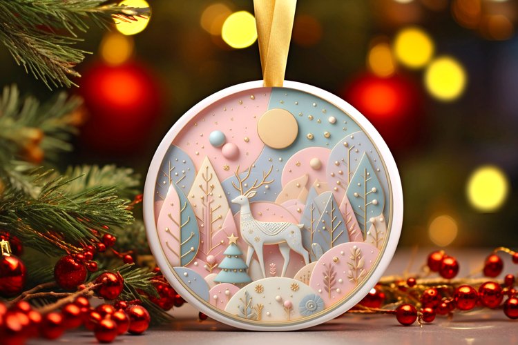 Christmas Ornament Clipart Image 7