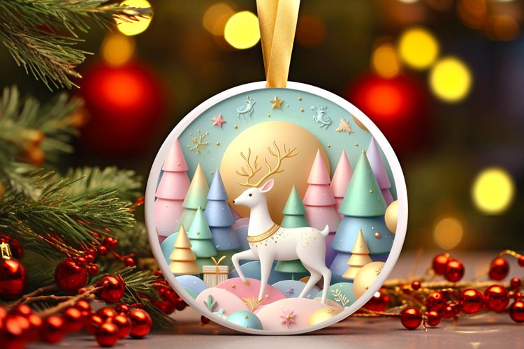 Christmas Ornament Clipart Image 6