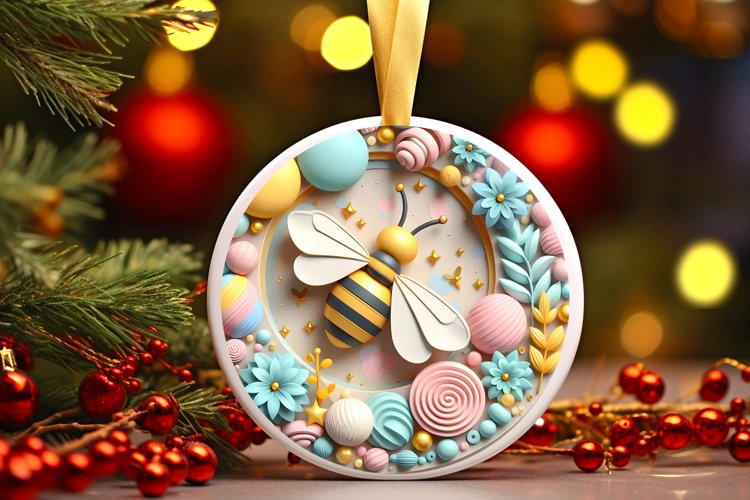 Christmas Ornament Clipart Image 12