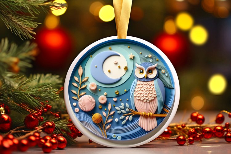 Christmas Ornament Clipart Image 7