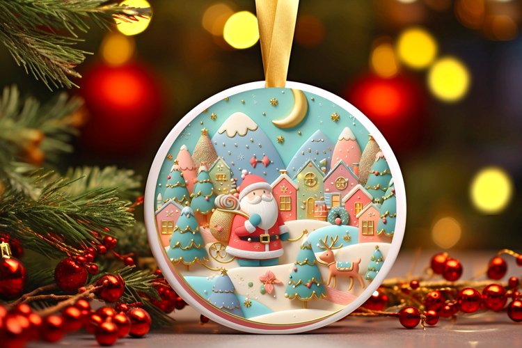 Christmas Ornament Clipart Image 4