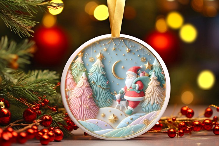 Christmas Ornament Clipart Image 3