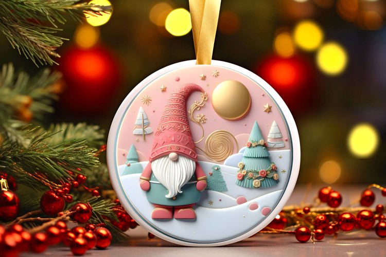 Christmas Ornament Clipart Image 2