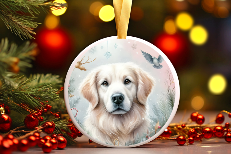 Round Christmass Ornament Sublimation|Clipart