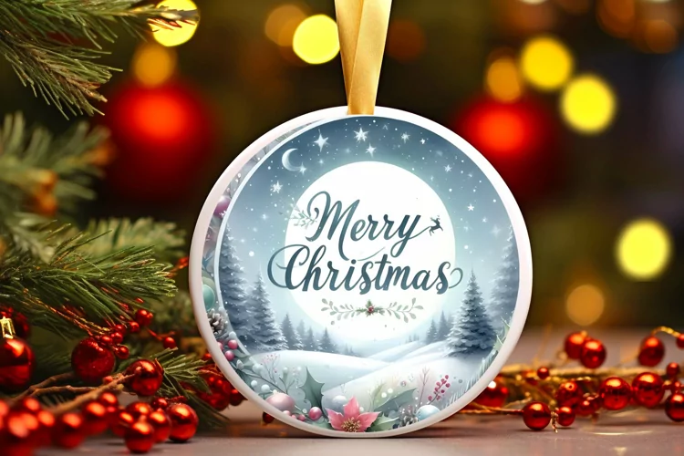 Colorfull Pastell Merry Christmas