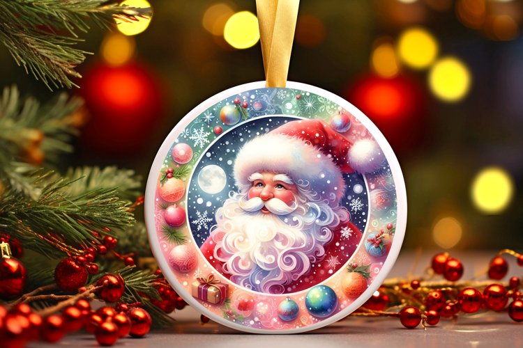 Christmas Ball Ornament Clipart Image 7
