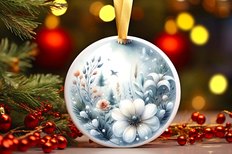 Christmas Ball Ornament Clipart Image 17