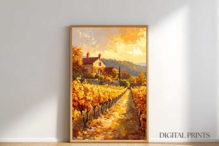 Fall Farmhouse Autumn Leaves PRINTABLE Wall Art