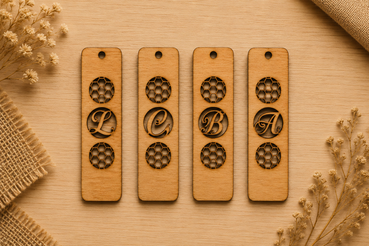 Personalized Alphabet Bookmark SVG Bundle