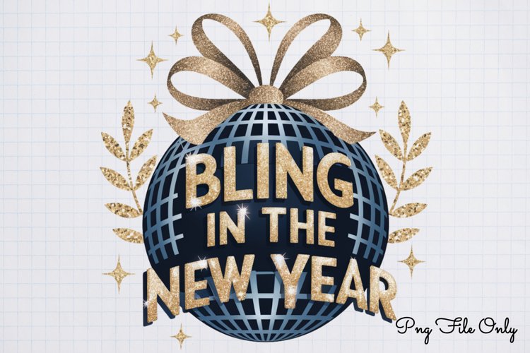 Bling in the new year PNG