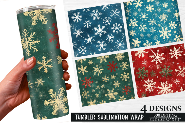 Christmas Tumbler Wrap Image 13