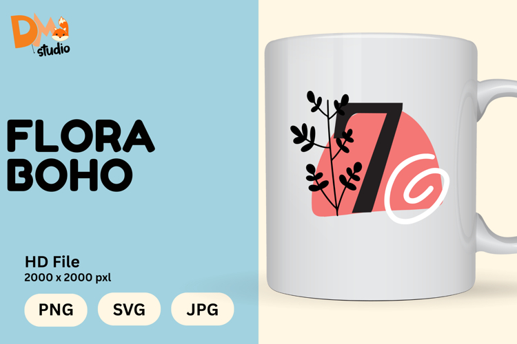 Flora Boho Monogram