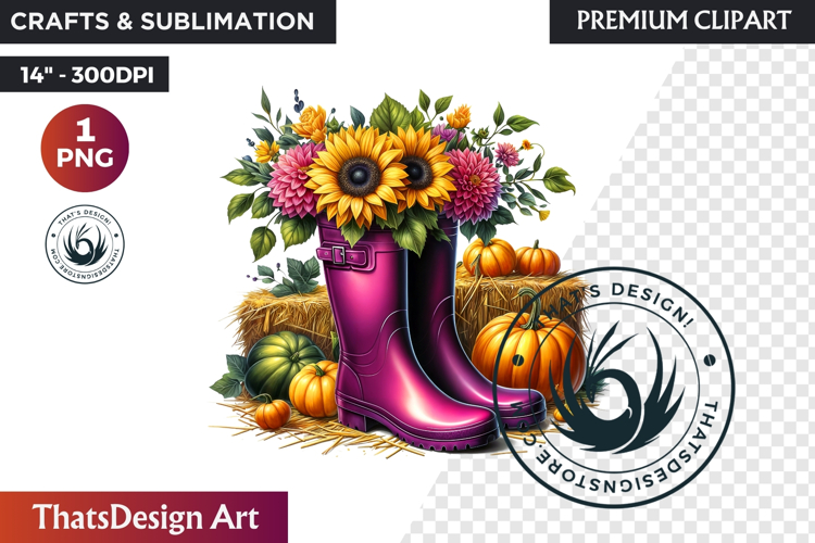 Rain Boots Clipart Image 18