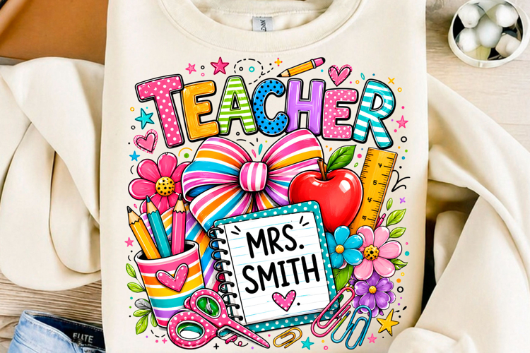 Personalized Mrs Smith Teacher SHIRT