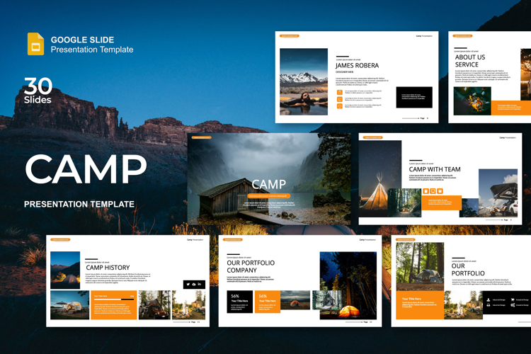 Camp Google Slides Template