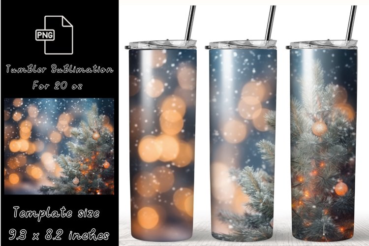 Christmas Tumbler Wrap