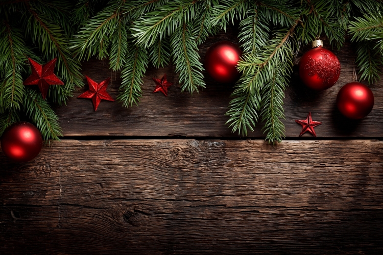 Red Christmas Background Image 15