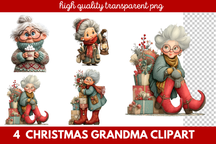 Grandma Clipart Image 9