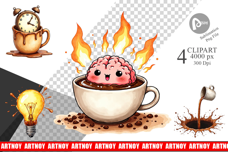 Existential Espresso Clipart