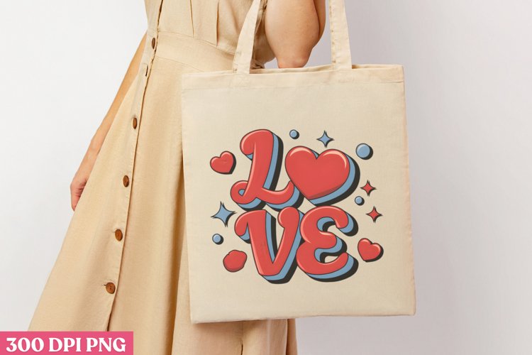 LOve PNG, Pop Art Valentine Day Clipart PNG
