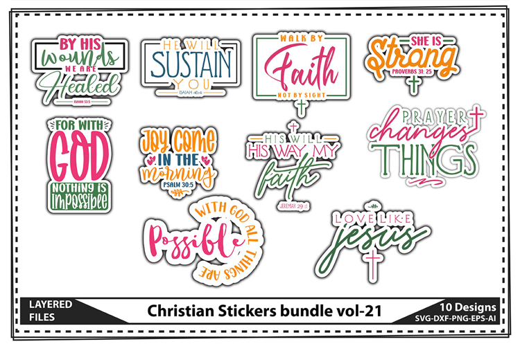 Christian Stickers Image 12