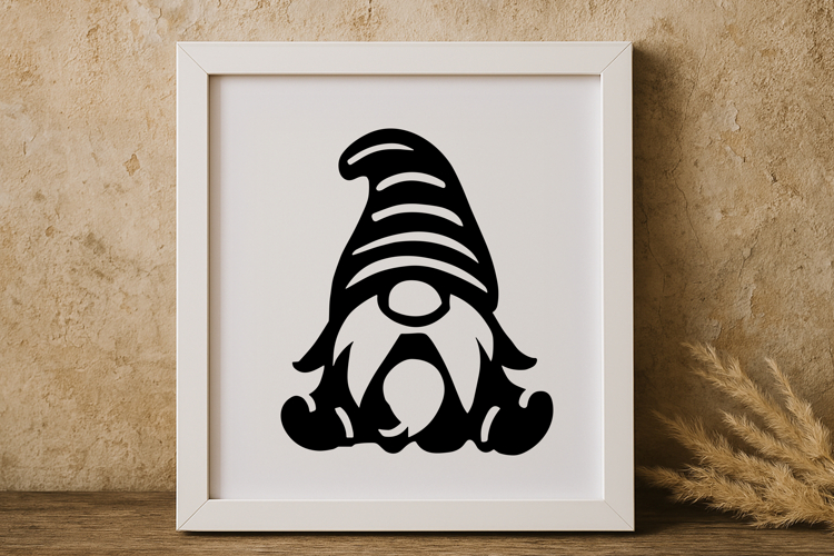 Gnome Silhouette Svg Image 3