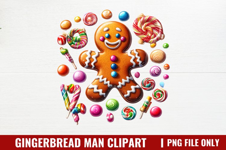Gingerbread Clipart Image 3