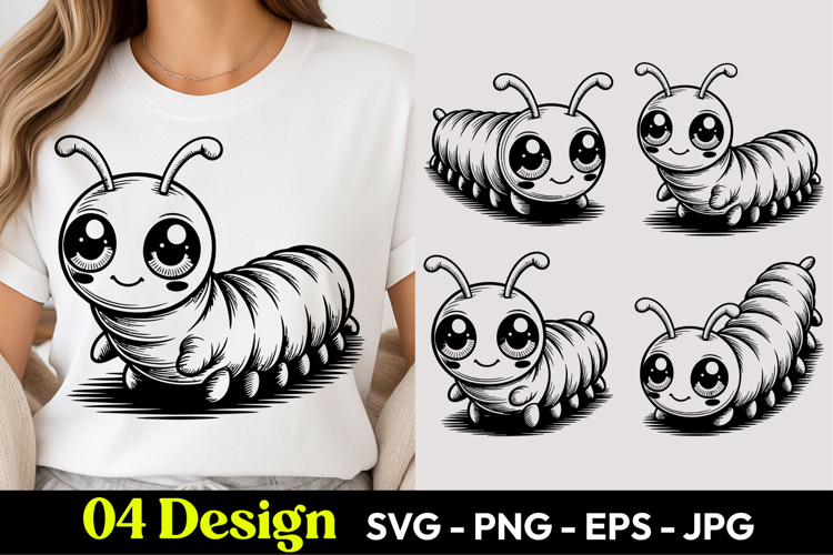 Caterpillar Clipart Image 3