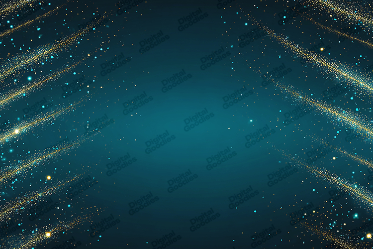 Glittering Starry Background for Digital Crafts