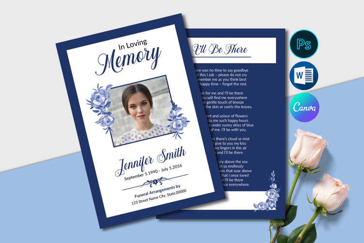 Funeral Memory Board Templates Image 20