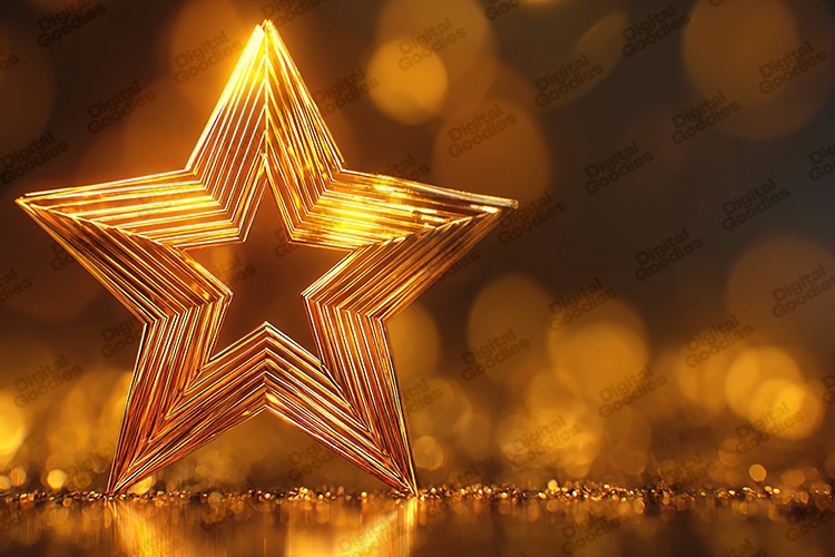 Gold Christmas Background Image 17