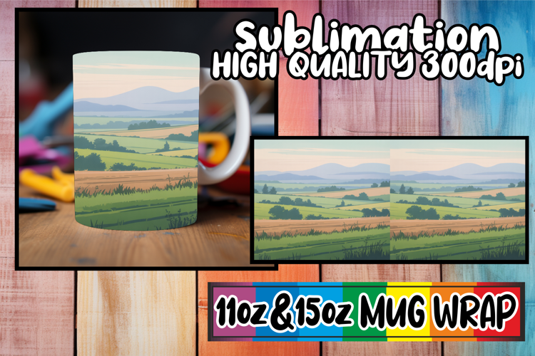Colorful vibes sublimation print wrap, Spring