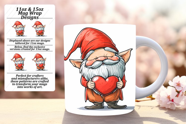 Heartwarming Gnome Sublimation Art