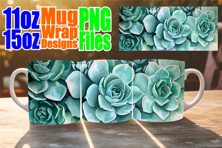 Springtime Bloom Mug: Sublimation Pattern