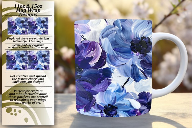 Fresh Spring Blossom Mug Designs: 11oz & 15oz example image 1