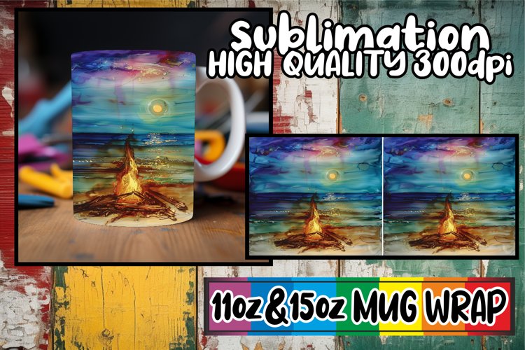 Beach Sublimation Design Image 17
