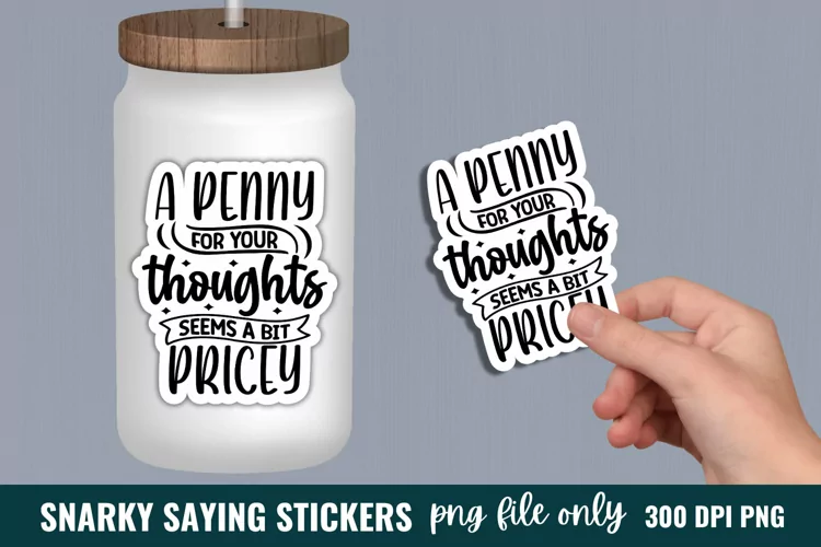 Sarcastic Quotes Sticker, Funny Sticker