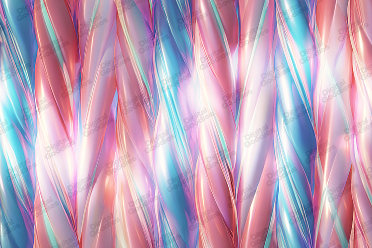 Holographic Twisted Texture Background for Craft Design