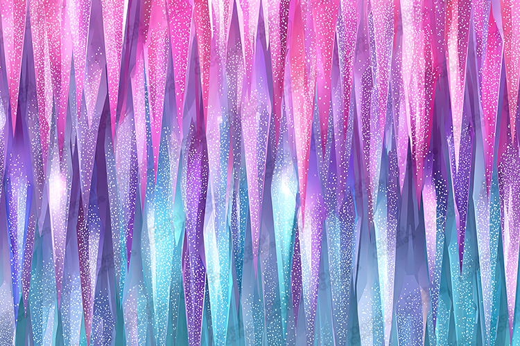 Abstract Frosted Icicle Pattern Background for Crafts