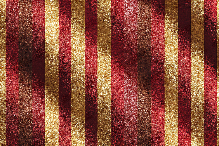 Red and Gold Glitter Stripe Pattern for Craft Projects