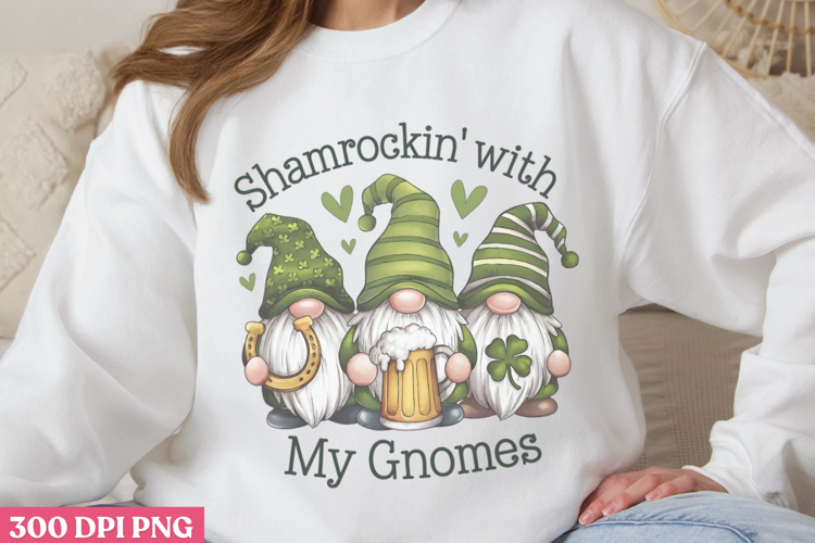 St Patricks Gnome Svg Image 21