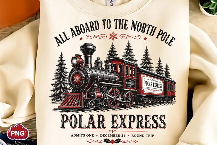Believe North Pole Train PNG, Christmas Train To North Pole