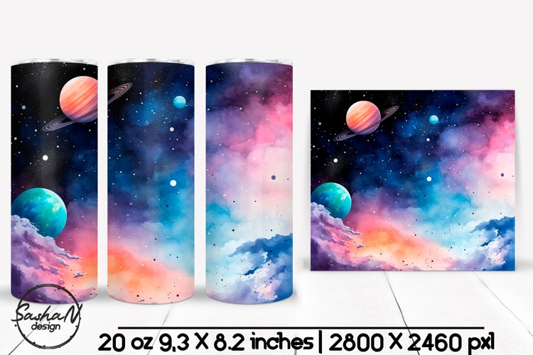 20 Oz Sublimation Tumbler Wrap Image 14