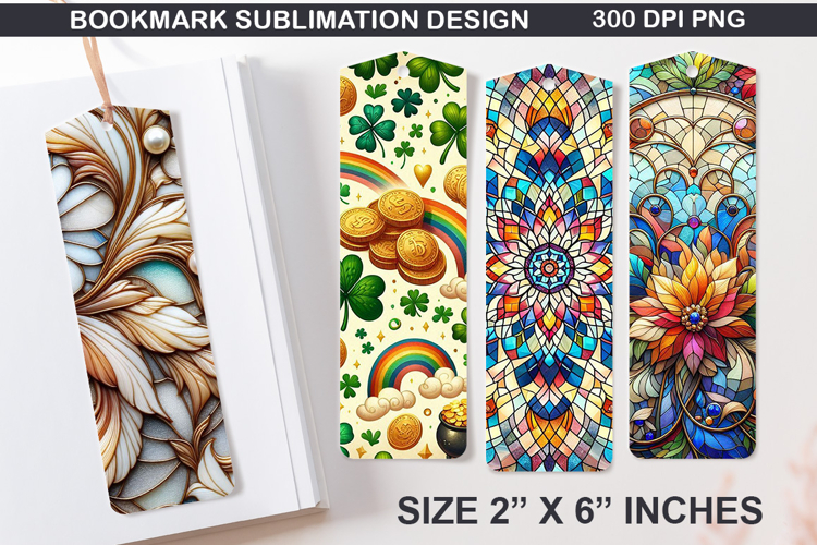 Easter Bookmarks Sublimation - 4 Bookmark Design