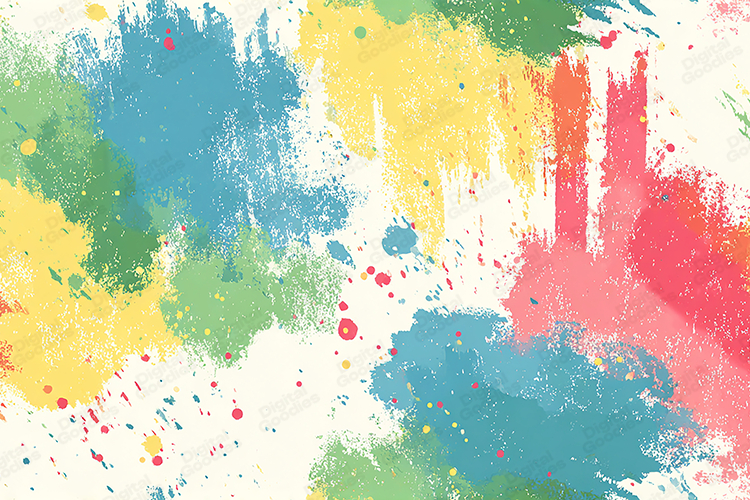 Paint Splatter Texture Image 24