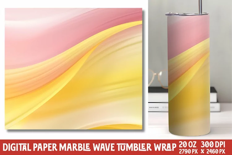 Marvel Wave Tumbler Wrap Sublimation