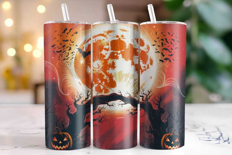 Halloween Tumbler Wrap Image 21