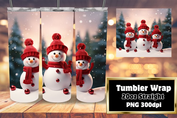 Christmas Tumbler Wrap Image 10