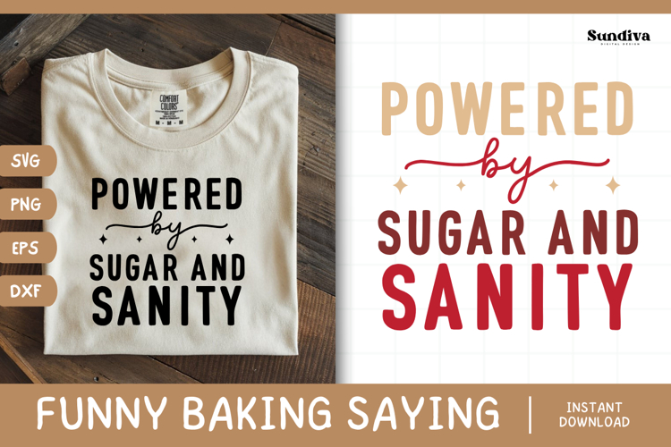 Funny Baking Saying SVG For Baker | Sugar & Sanity