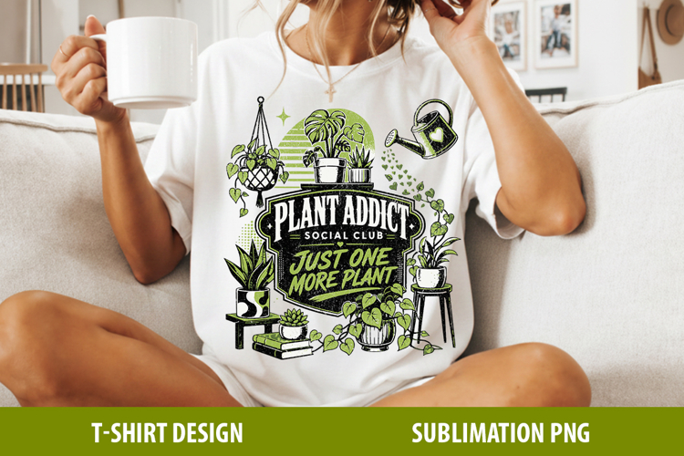 Plant Addict Social Club | Indoor Plant Lover Shirt